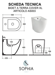 Bidet Serie COVER XL