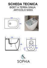 Load image into Gallery viewer, Bidet Serie SINUA
