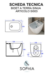 Bidet Serie SINUA