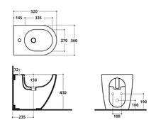 Load image into Gallery viewer, Bidet Serie COVER 52 Colour
