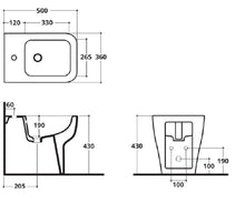 Load image into Gallery viewer, Bidet Serie SEVEN
